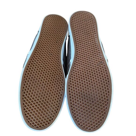 Vans Shoes Lace-Up Charcoal-y Gray Color Women’s Sz 10 - Picture 6 of 7